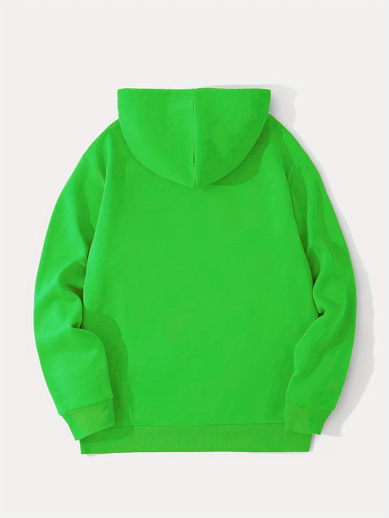 mens casual solid basic hooded sweatshirt streetwear for winter fall as gifts details 1